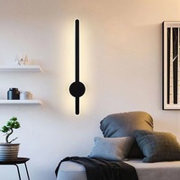 Lampes murales LED modernes et minimalistes, applique longue pour salle d'étude, chevet, salle de bain, couloir, cuisine, éclairage d'intérieur