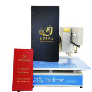 Máquina de impresión de lámina de estampado en caliente Digital doble 100, impresora de lámina, máquina automática de estampado en caliente dorado con borde de libro - Product Image 4