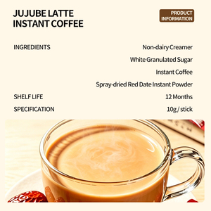 Caffè Istantaneo OEM Personalizzato all'Ingrosso, 10g Gusto Dattero Rosso/Jujuba, Stick Portatile, Caffè Istantaneo Commerciale Grizzly - Product Image 2