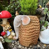 Gajah Fiberglass untuk Luar Ruangan, Pot Besar untuk Luar Ruangan, Pot & Wadah Tanaman Taman