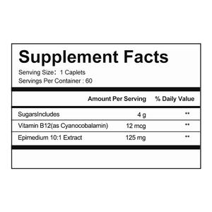 OEM 개인 라벨 성인용 호색한 염소 잡초 코코넛 구미 에너지 체력 지원 천연 허브 남성 향상 보조제 - Product Image 2