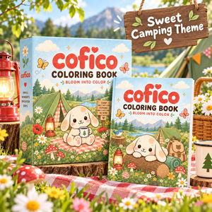 <span class=keywords><strong>Livre</strong></span> de coloriage personnalisé KAIX Cozy, couverture de dessin animé de chien personnalisée, livres de coloriage pour enfants, emballage personnalisé avec logo de marque - Product Image 2