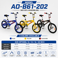 Vente directe d'usine BMX Stunt Bicycle Nouveau cycle BMX à vitesse unique avec fourche en acier pour la course de saut de saleté d'équitation de rue