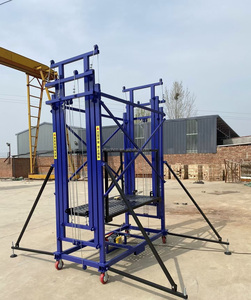 Piattaforma di Sollevamento Elettrica Pieghevole per Ponteggi, <span class=keywords><strong>Elevatore</strong></span> Elettrico per Ponteggi 8m - Product Image 3