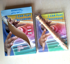 Libros Educativos: Flauta Dulce - Kit de Aprendizaje/Entrenamiento con CD, Libro de Tapa Dura, Materiales de Cartón PET, Impresión con Laminación de Película - Product Image 5