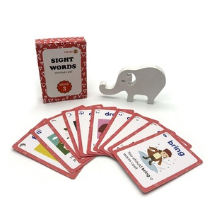 220 Carte Flash con Parole di Alta Frequenza (Dolch) per l'Educazione Precoce all'Inglese, Modello 220SW, Confezione in Scatola Colorata - Product Image 5