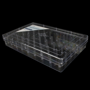 29539 Hiện Đại 40 <span class=keywords><strong>Spool</strong></span> Chủ Đề Tổ Chức May <span class=keywords><strong>Organizer</strong></span> Với Nắp Tiêm PP Nhựa Đa Chức Năng Lưu Trữ Snap Hộp - Product Image 2