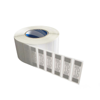 Impinj Monza R6 UHF RFID Dry Inlay EPC Gen2 ISO 18000-6C Certifié CE Étiquette PET pour le suivi logistique en entrepôt