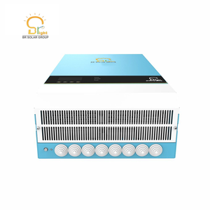ระบบไฮบริดพลังงานแสงอาทิตย์ MPPT 24V 48V 110V 220V 5KVA 5KW แบบออฟกริดพร้อมแบตเตอรี่ - Product Image 5