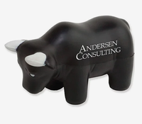 Balles anti-stress personnalisées en forme de taureau, impression de logo promotionnel, cadeaux publicitaires, fournitures de bureau