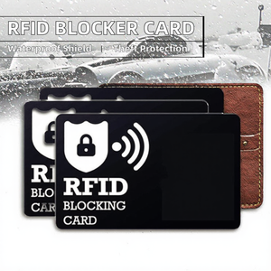 Protector de Tarjeta de Crédito Personalizado de PVC con Bloqueo RFID/NFC, Protección de Pago, Impermeable y Anti-Robo - Product Image 2