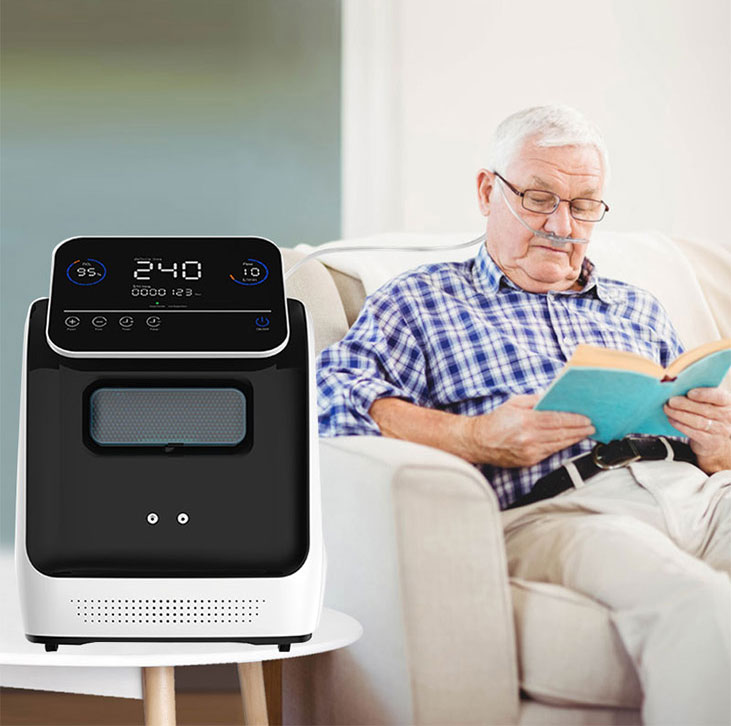 Портативный 10 литровый кислородный ингалятор 10л 5л медицинский кислородный концентратор