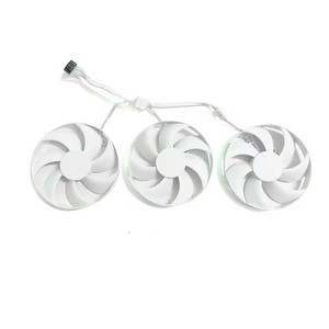 Ventilador de tarjeta gráfica T129215BU CF1015U12D RTX4080 RTX4090 para <span class=keywords><strong>Asus</strong></span> <span class=keywords><strong>Rog</strong></span> <span class=keywords><strong>Strix</strong></span> <span class=keywords><strong>GeForce</strong></span> <span class=keywords><strong>RTX</strong></span> <span class=keywords><strong>4080</strong></span> <span class=keywords><strong>RTX</strong></span> 4090, versión OC blanca, refrigeración - Product Image 2