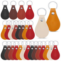 Porte-clés coeur personnalisé en cuir synthétique pour voiture Porte-clés en similicuir avec logo personnalisé pour promotion Porte-clés en cuir artificiel de qualité supérieure