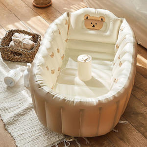 Portatile pieghevole gonfiabile <span class=keywords><strong>piscina</strong></span> per bambini rilassante vasca per bambini <span class=keywords><strong>con</strong></span> vasca da bagno seduti per bambini nuotare a bordo - Product Image 2