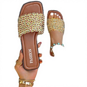 Sandalias Planas Onduladas Cómodas de Verano para Mujer, Tallas Grandes 36-43, con Plantilla de PVC Ligera, Novedad 2025, Venta al por Mayor en el Reino Unido - Product Image 2