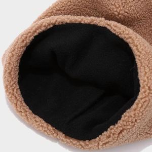 2024 Winter Lambswool Warm Ear protection Men Slouch Beanie <b>Hat</b> Scarf Sets Women Outdoor Plush Beanie <b>Hat</b> - Product Image 6