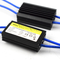 LED-Glühbirnen Lastwiderstand T10 194 168 906 2825 Anti-Flimmern Fehlerfrei Verkabelungsadapter Decoder 12V 3,2W Kompatibel mit Allen Fahrzeugen