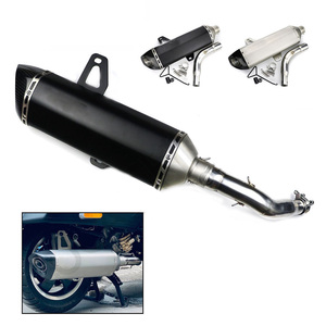 Escape GTS GTV <span class=keywords><strong>125</strong></span> 300 250 Silenciador de escape para GTS300 GTS250 Silenciador de motocicleta Tubo de escape GTS 2008 a <span class=keywords><strong>2021</strong></span> - Product Image 1