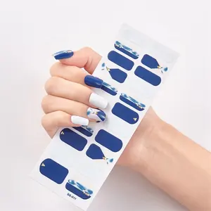 Wholesale Promotion fashion creative design non-toxic personalized red nail sticker