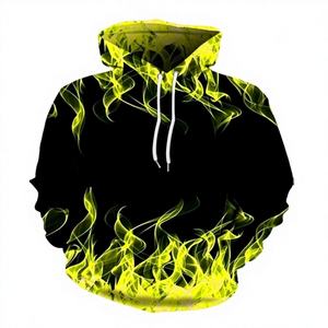 Nueva Sudadera con Capucha Creativa con Estampado de Llama 3D, 100% Poliéster, para Invierno, Sudadera con Capucha, Corte Regular, Tinte Liso, Felpa - Product Image 1