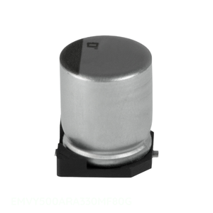 Distributeur agréé EMVY500ARA330MF80G Condensateur SMD à montage en surface en aluminium 33uF 20% 50V - Product Image 1