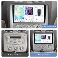 MEKEDE DUDU7 Autoradio GPS Navigation Android Auto Écran 2K Lecteur Multimédia pour Ford Focus 2 2004-2011