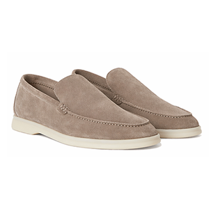 <strong>Men</strong> Premium <strong>Suede</strong> Leather <strong>Loafers</strong> Slip On Shoes Elegant Brown Casual Flats Manufacturer - Product Image 6