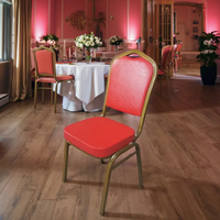 Chaise de Luxe Empilable Abordable pour Banquet, Mariage, Église – Meuble de Salle à Manger et d'Hôtel