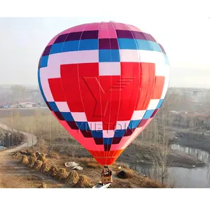 New Arrival Advertising Inflatable Sports Games 4 Seats Hot Air Balloon Model