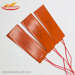 Calentador de goma de silicona personalizado Calentador eléctrico Almohadilla térmica de silicona alimentada por batería. - Product Image 5
