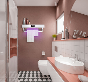 WESHCAN-Porte-serviettes électrique de qualité intelligente pour la désinfection, vente à chaud, double porte-serviettes - Product Image 6