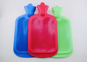 Sac à eau chaude personnalisé sac à bouillotte en caoutchouc PVC sac à eau chaude en peluche avec couvercle sac à eau chaude pour usage chaud - Product Image 3