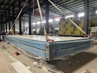 Conteneur préfabriqué à faible coût de 20 pieds pour outils, garage à assemblage rapide, abri de voiture pliable et portable