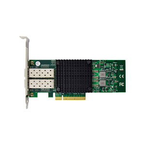 การ์ดเชื่อมต่อเครือข่ายเซิร์ฟเวอร์ Speedbridge X-3 Pcie X8 แบบสองพอร์ต 10GbE SFP ConnectX-3 การ์ดอีเธอร์เน็ตภายใน - Product Image 3