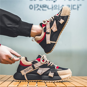 Productos más vendidos 2024, zapatillas de deporte con aumento de altura gruesas personalizadas de alta calidad para hombre, zapatos para caminar para mujer - Product Image 5