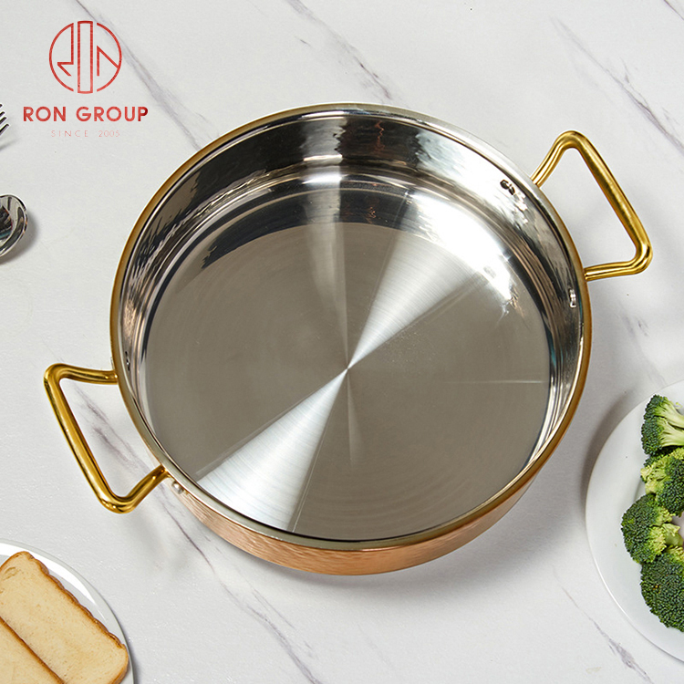 Koreaanse Ramen-pan met deksel Quick Noodle-kookpan Koreaanse gele aluminium soeppan Noodle-pan met handvat voor soepnoedels(16cm Pot
