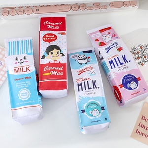 Simpatico astuccio <span class=keywords><strong>per</strong></span> cancelleria kawaii astuccio <span class=keywords><strong>per</strong></span> latte in pelle pu di grande capacità <span class=keywords><strong>per</strong></span> ragazze - Product Image 2