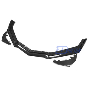 DRIFTON Labio Delantero de Fibra de Carbono Seca con Alerones Laterales para Chevrolet Corvette C8 Z06 Z07 y E-Ray 2020-2026, Actualización Atornillable - Product Image 5