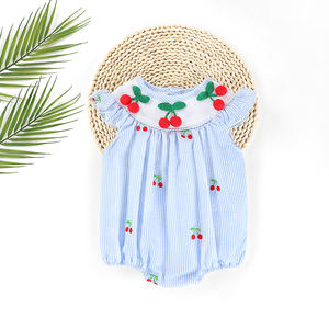Ropa de Dormir Personalizada de Boutique para Niños Pequeños, Pijama sin Mangas con Bordado, Ropa de Dormir para Bebés - Product Image 1