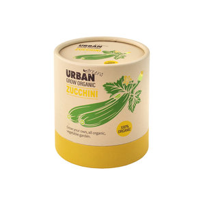 Piantine di Zucchine Biologiche Non-OGM Eco-Friendly ad Alta Resa per Coltivazione Domestica in Orto - Product Image 2