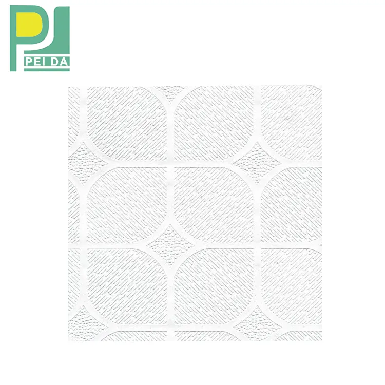 PVC de yeso laminado techo nuevo y elegante diseño