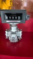 Repuestos para Dispensador de Combustible, Medidor de Flujo Portátil de Acero Inoxidable para Gasolina, Diésel, Queroseno, Alta Precisión 0.2%, 5L-80L