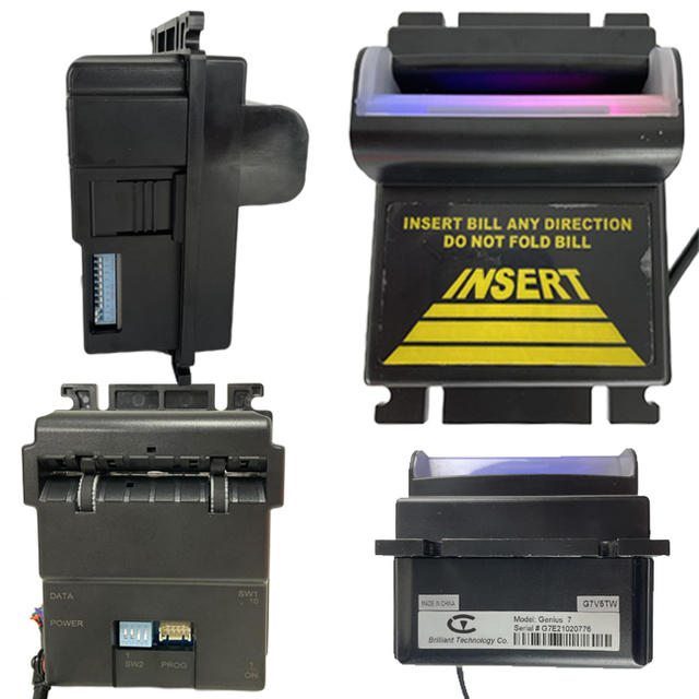 Worldwide Major Bank-Compatible Cash Acceptor Not Bill Acceptor Development Boards and Programmer Kits for Vending Machine