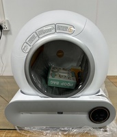 Litière pour chat autonettoyante automatique Contrôle intelligent des odeurs Toilettes pour animaux de compagnie Élimination facile des déchets pour usage domestique