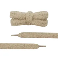 Lacets Plats Tendance Coolstring 15 mm en Peluche Douce, Design Grande Épais Moelleux Parfait pour Baskets Décontractées Femme Chaussures Dames