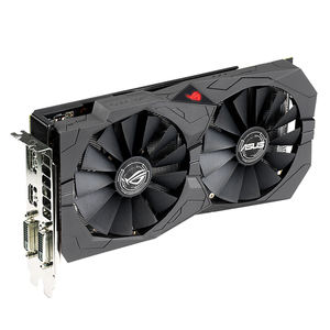 Tarjeta Gráfica para Juegos ASU'S STRIX RX580 2048SP 8G GAMING 1294MHz 256bit 8G GDDR5 <span class=keywords><strong>Radeon</strong></span> <span class=keywords><strong>RX</strong></span> <span class=keywords><strong>580</strong></span> 2048SP 8GB ROG STRIX GPU Usada - Product Image 1
