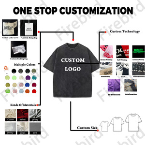 T-Shirt a Maniche Corte in Cotone Lavorato a Maglia con Colletto a O, Design Personalizzato con <span class=keywords><strong>Stampa</strong></span> a Trasferimento Termico, Stile Streetwear di Alta Qualità - Product Image 5