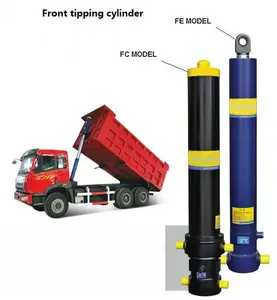 Hydraulic Hoist Cylinder Underbody Dump Truck Hydraulic Hoist Cylinders