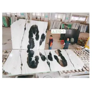 China White Marble with Black Veins Chinese Cheap Natural Slab Panda White Marble Stone Factory Price For Wall Flooring Stairs